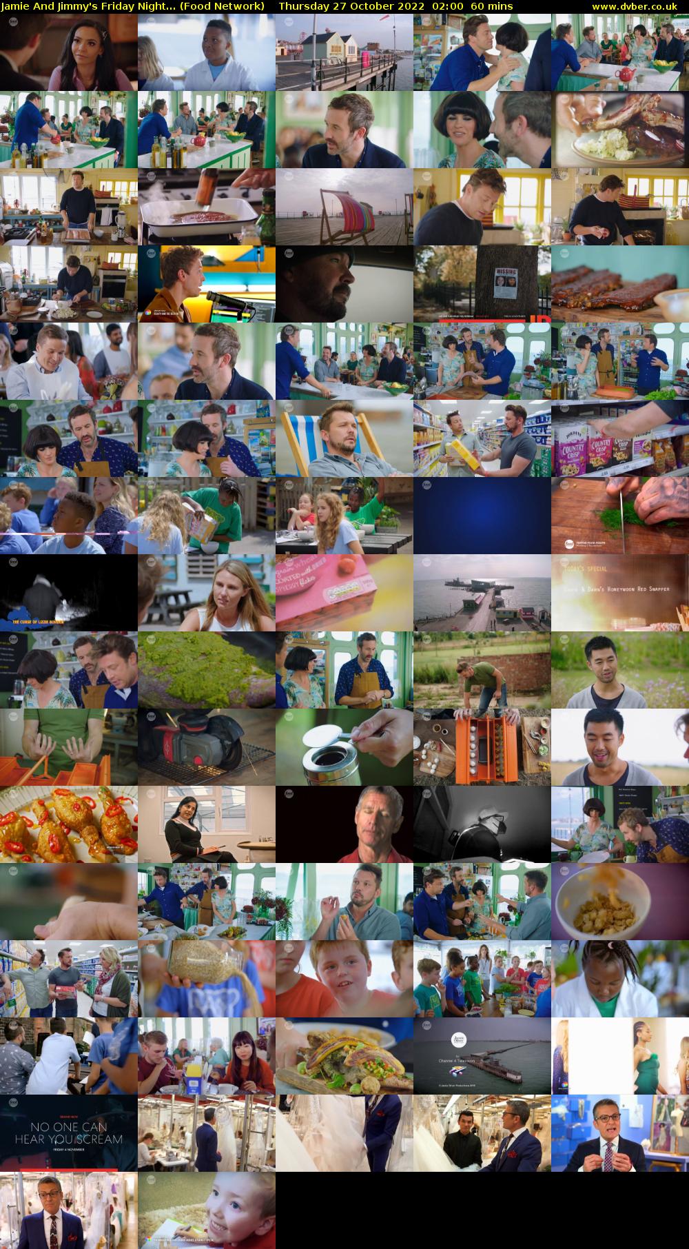 Jamie And Jimmy's Friday Night... (Food Network) Thursday 27 October 2022 02:00 - 03:00