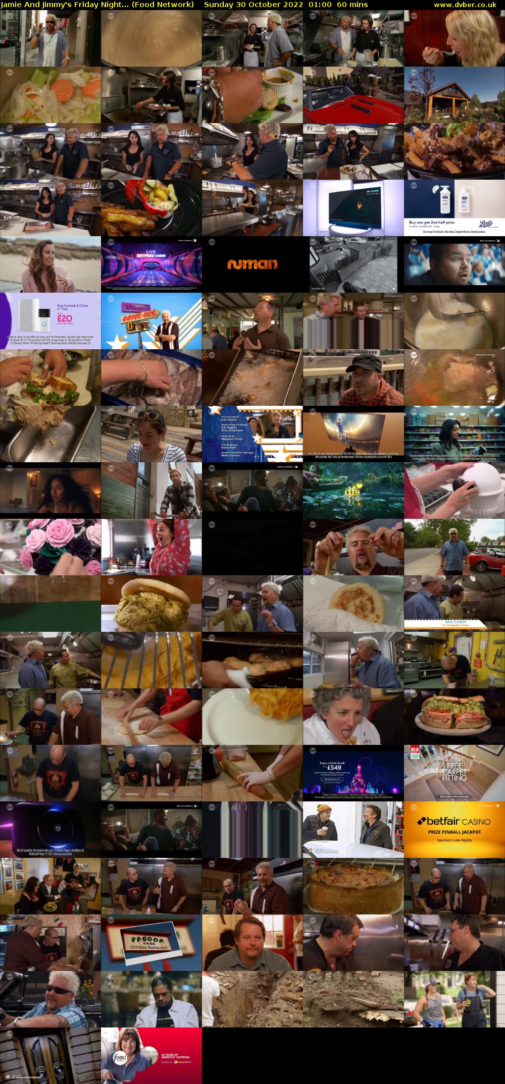 Jamie And Jimmy's Friday Night... (Food Network) Sunday 30 October 2022 01:00 - 02:00