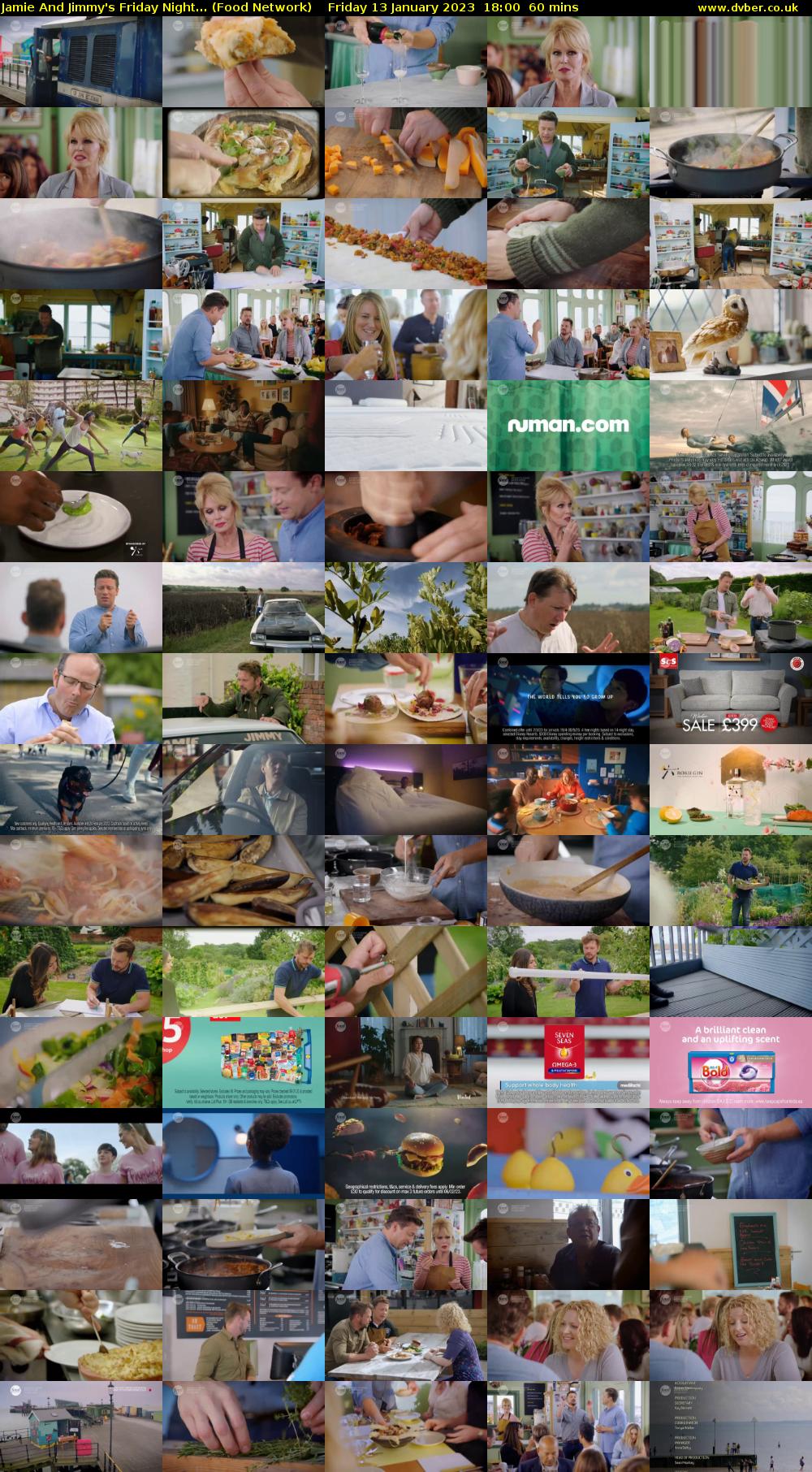 Jamie And Jimmy's Friday Night... (Food Network) Friday 13 January 2023 18:00 - 19:00