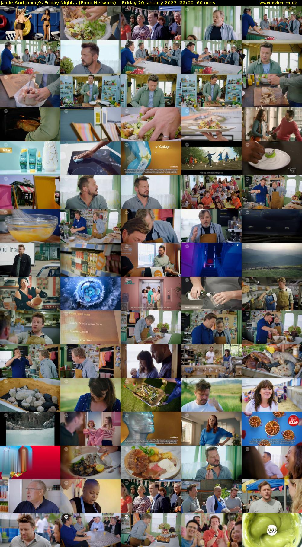 Jamie And Jimmy's Friday Night... (Food Network) Friday 20 January 2023 22:00 - 23:00