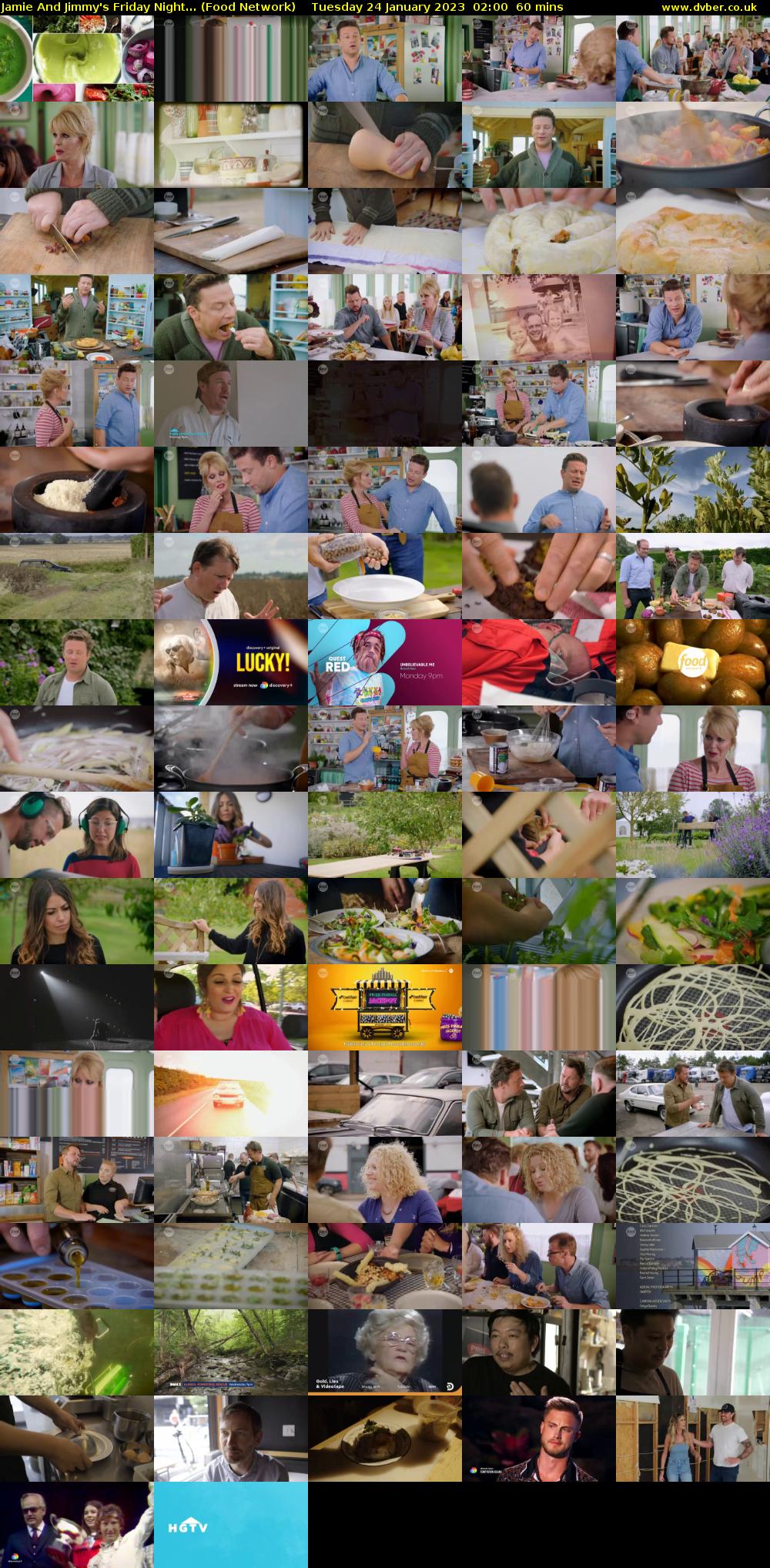 Jamie And Jimmy's Friday Night... (Food Network) Tuesday 24 January 2023 02:00 - 03:00
