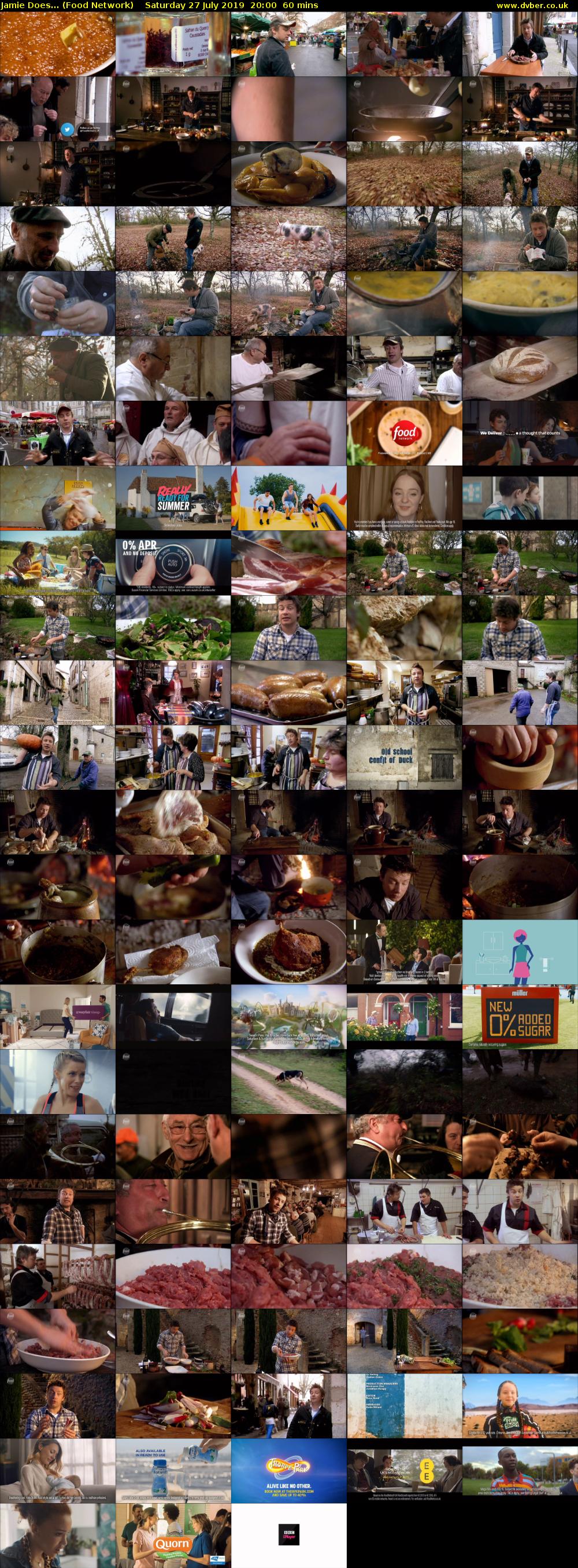 Jamie Does... (Food Network) Saturday 27 July 2019 20:00 - 21:00