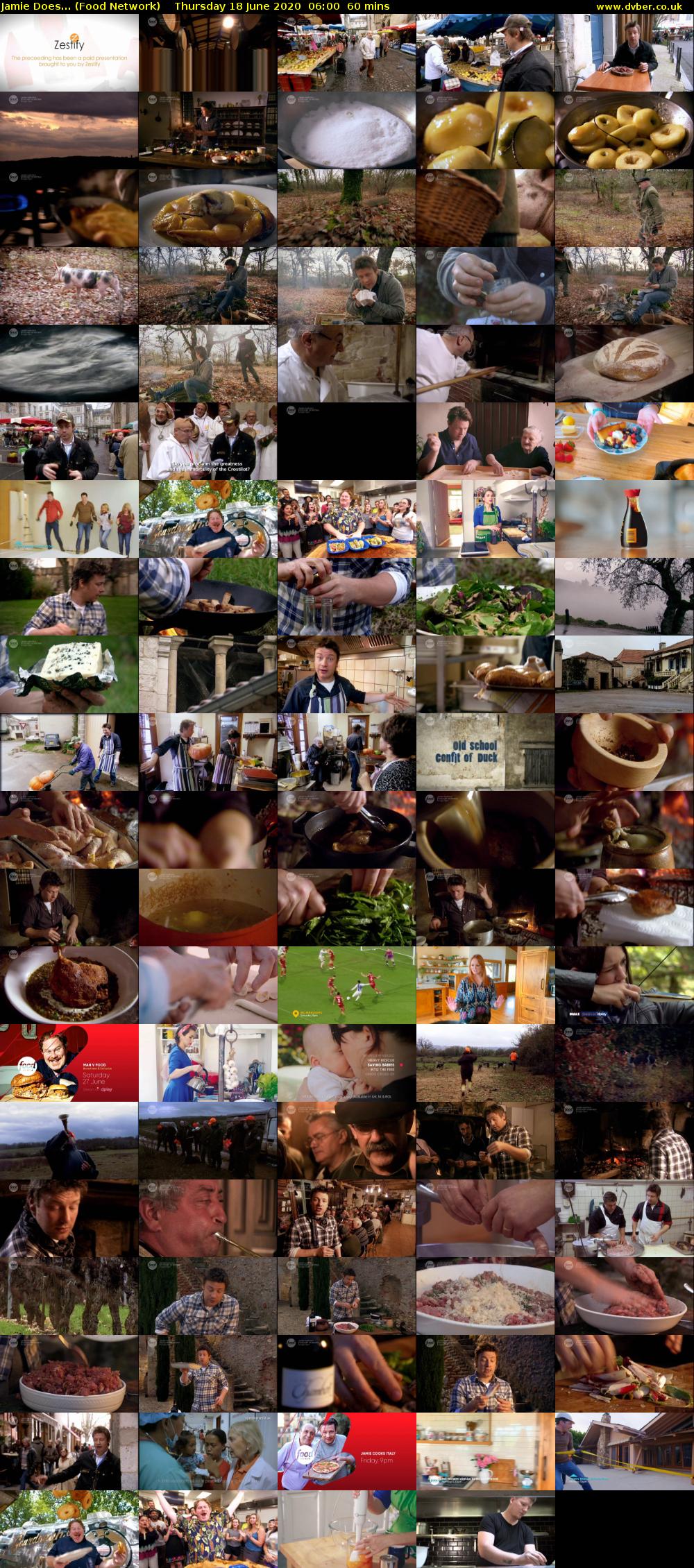 Jamie Does... (Food Network) Thursday 18 June 2020 06:00 - 07:00