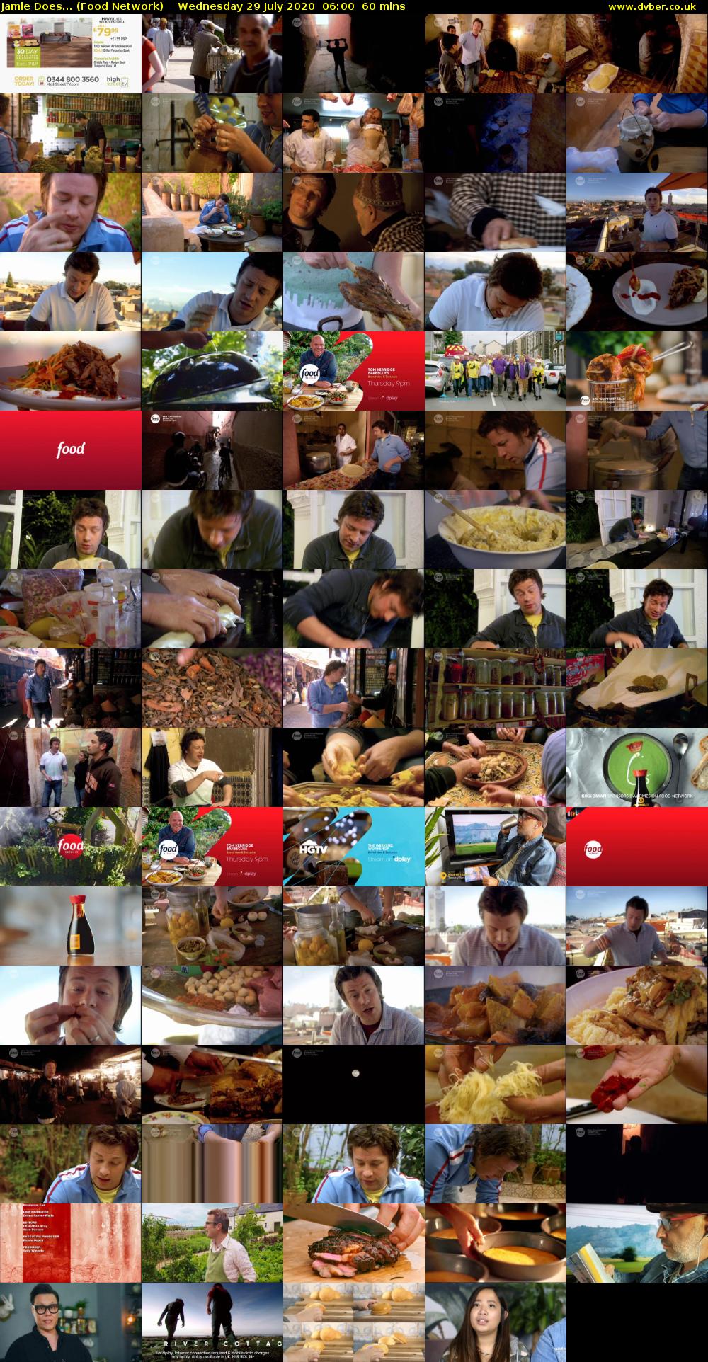 Jamie Does... (Food Network) Wednesday 29 July 2020 06:00 - 07:00