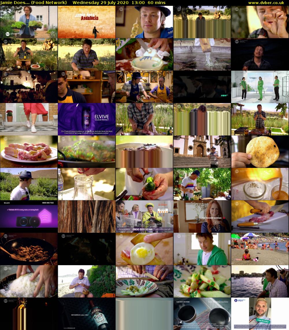Jamie Does... (Food Network) Wednesday 29 July 2020 13:00 - 14:00