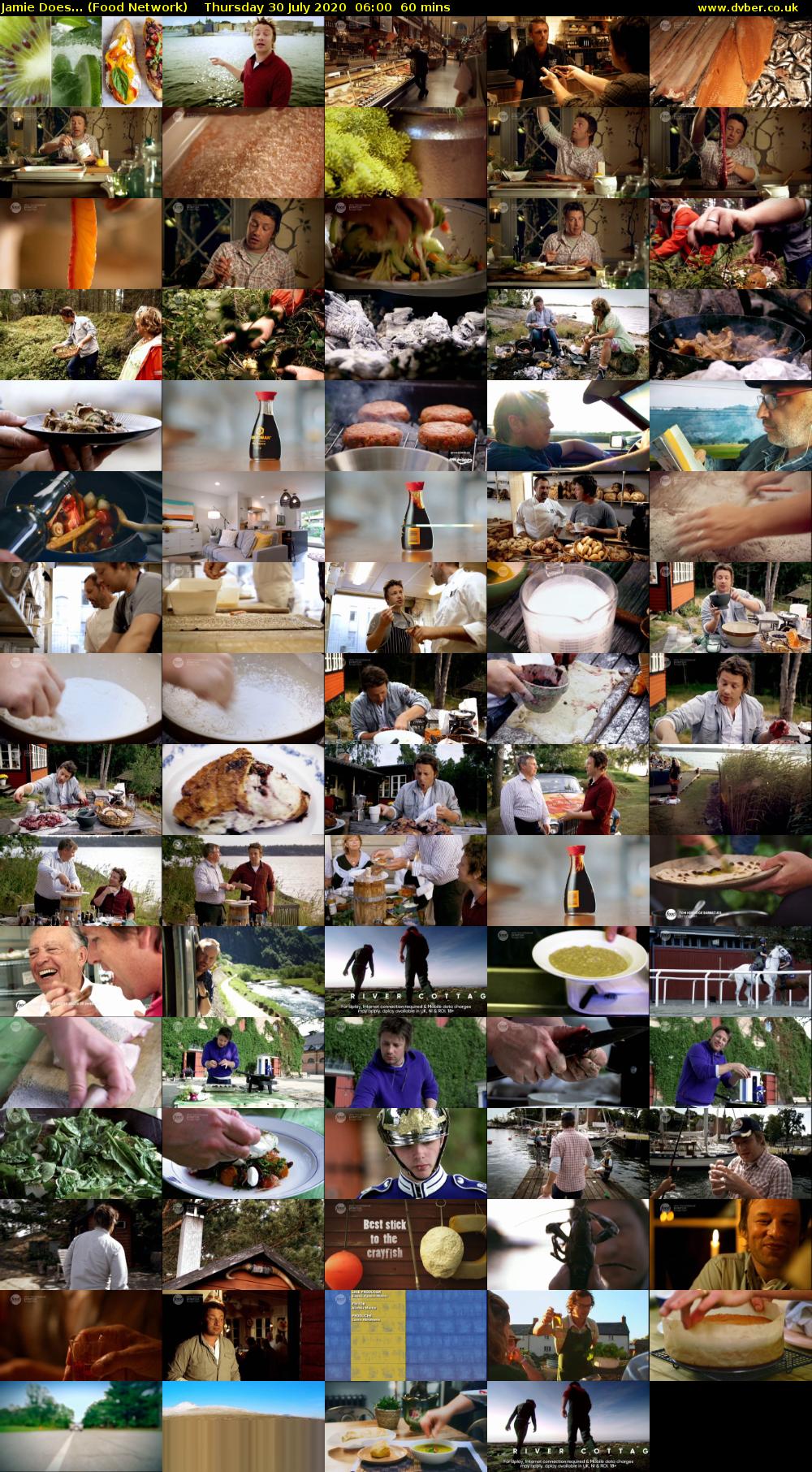 Jamie Does... (Food Network) Thursday 30 July 2020 06:00 - 07:00