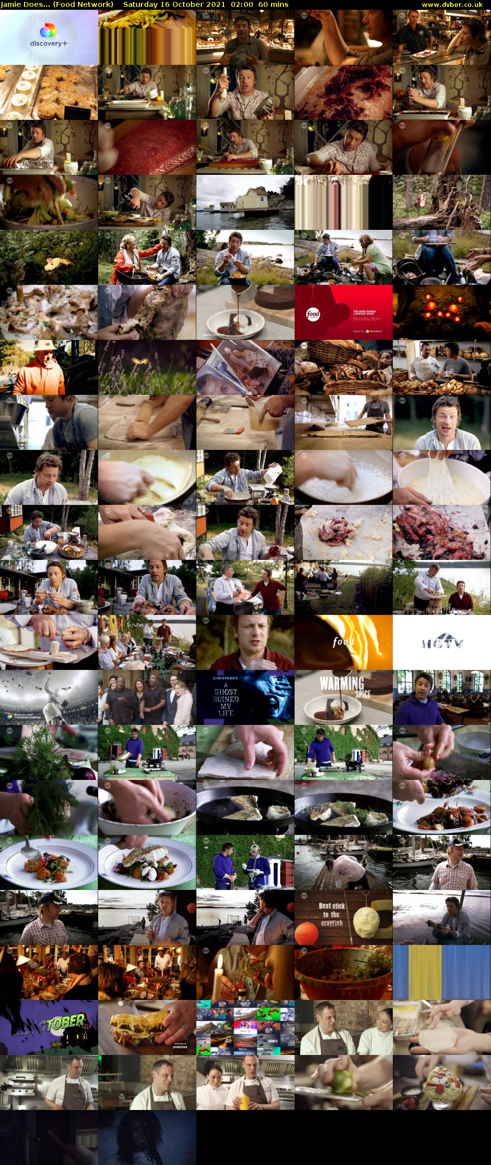 Jamie Does... (Food Network) Saturday 16 October 2021 02:00 - 03:00