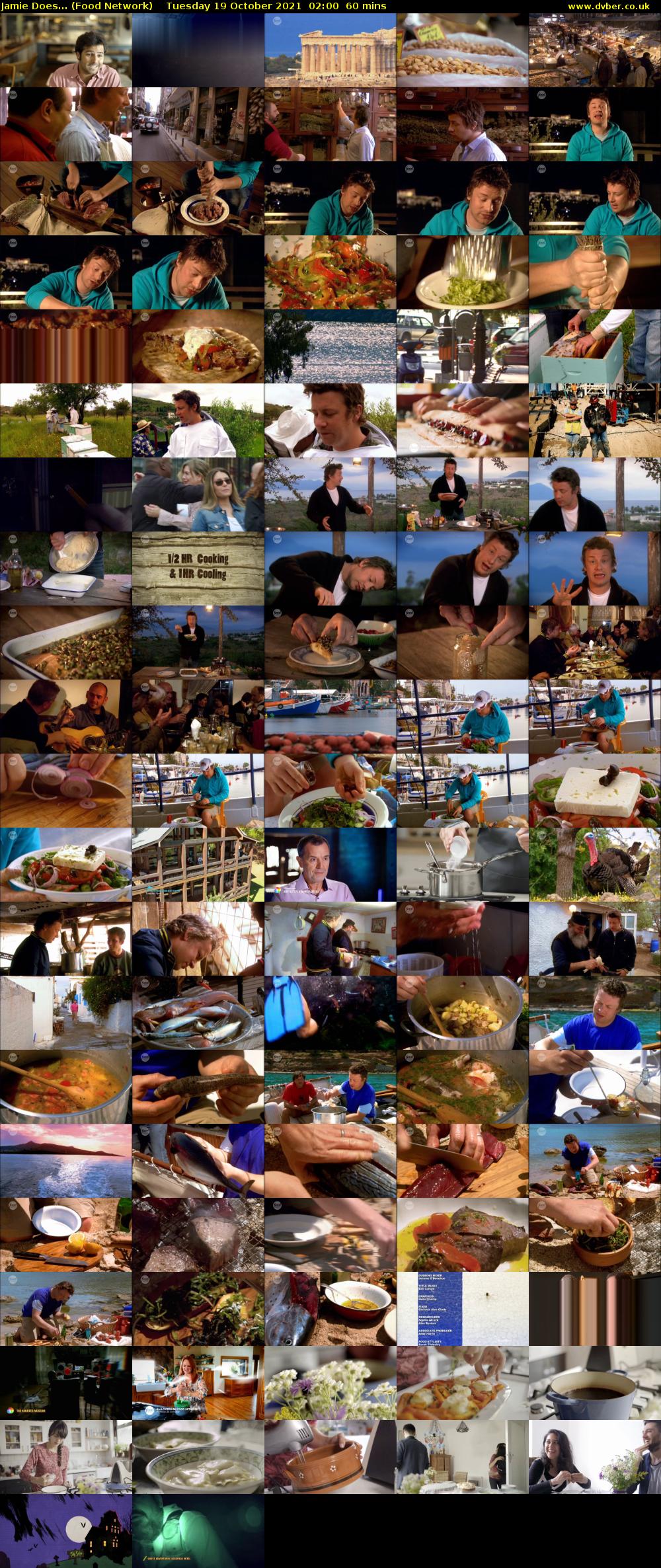 Jamie Does... (Food Network) Tuesday 19 October 2021 02:00 - 03:00