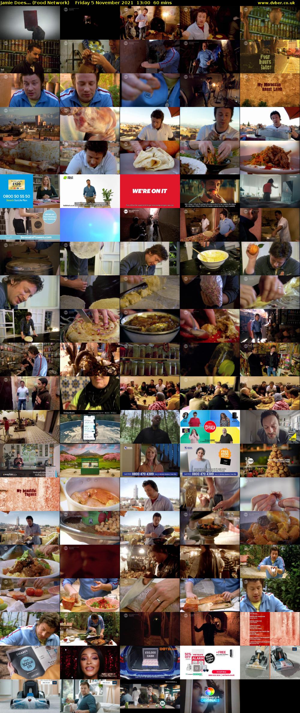 Jamie Does... (Food Network) Friday 5 November 2021 13:00 - 14:00