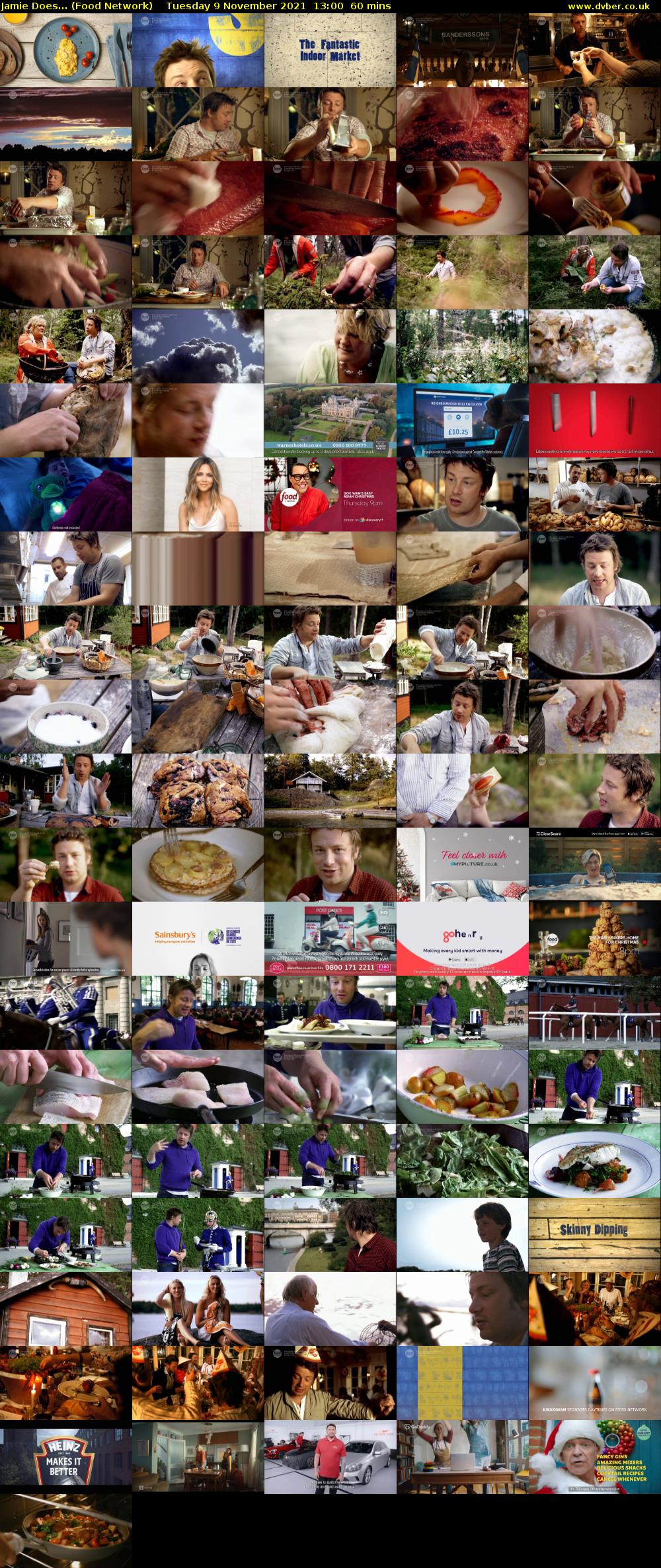 Jamie Does... (Food Network) Tuesday 9 November 2021 13:00 - 14:00