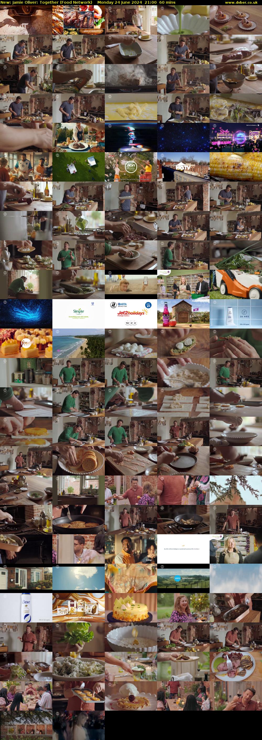 Jamie Oliver: Together (Food Network) Monday 24 June 2024 21:00 - 22:00