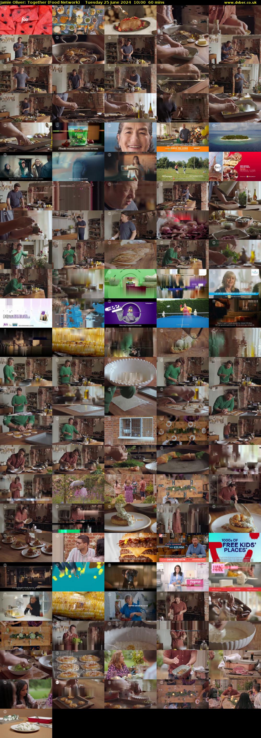 Jamie Oliver: Together (Food Network) Tuesday 25 June 2024 10:00 - 11:00