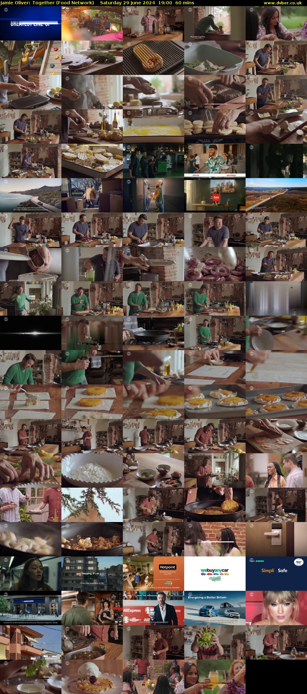 Jamie Oliver: Together (Food Network) Saturday 29 June 2024 19:00 - 20:00