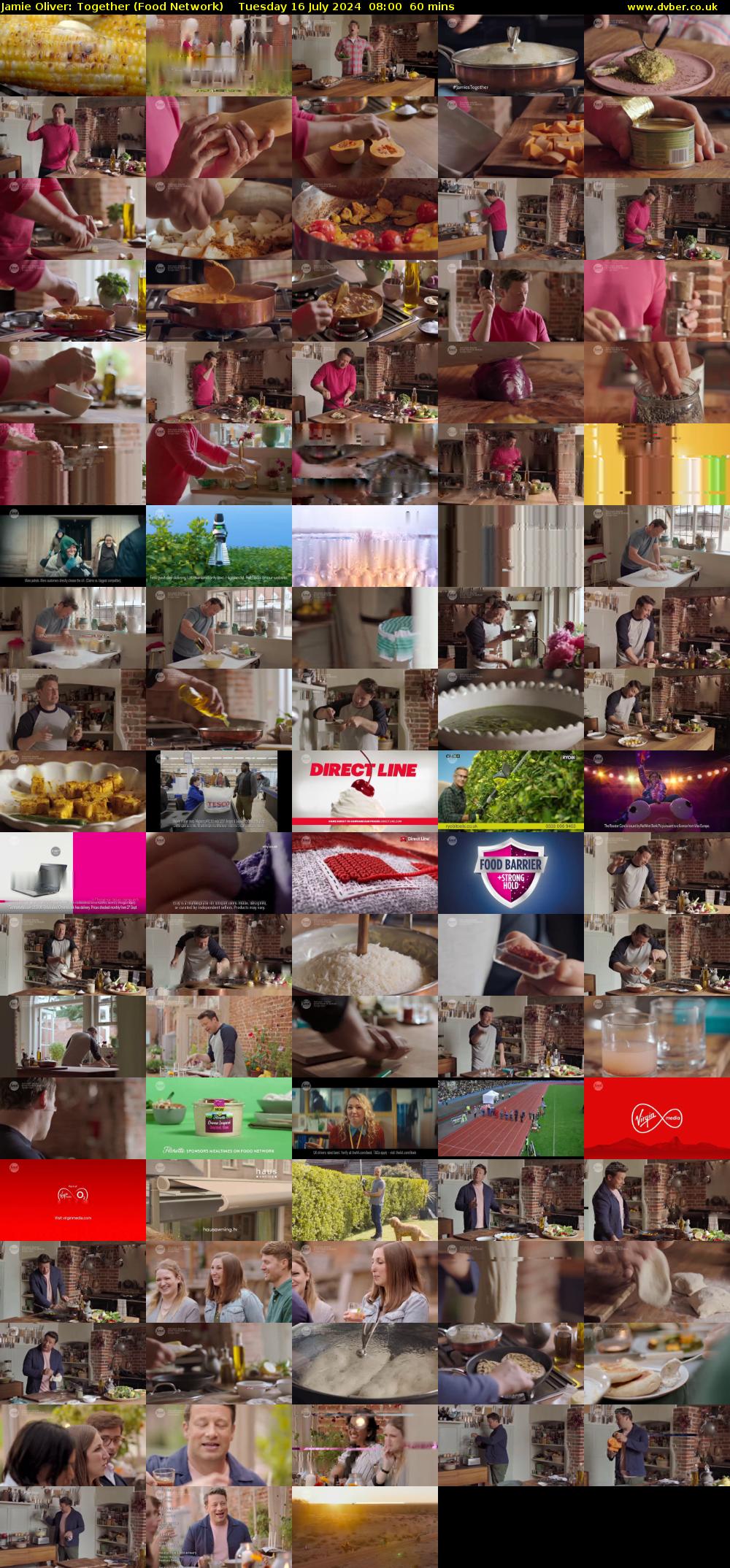 Jamie Oliver: Together (Food Network) Tuesday 16 July 2024 08:00 - 09:00