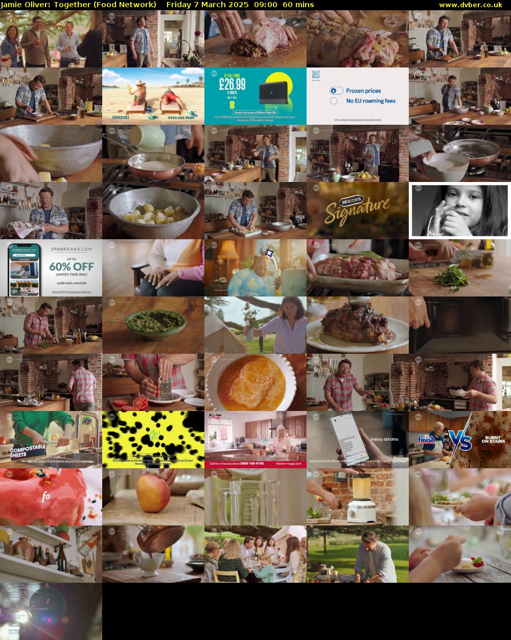 Jamie Oliver: Together (Food Network) Friday 7 March 2025 09:00 - 10:00