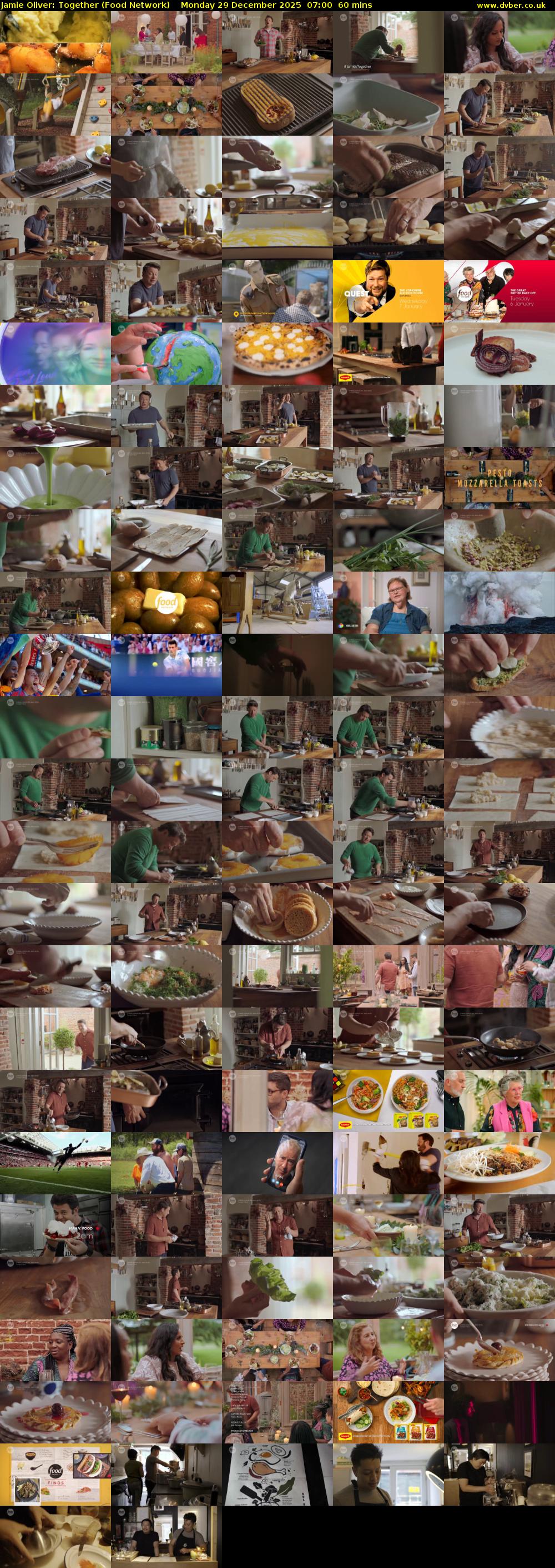 Jamie Oliver: Together (Food Network) Monday 29 December 2025 07:00 - 08:00