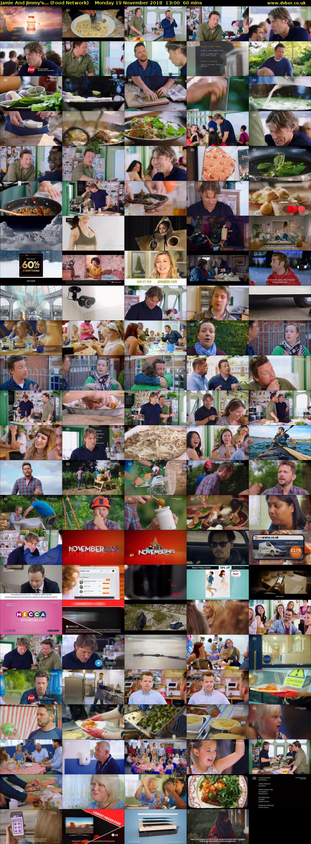 Jamie and Jimmy's... (Food Network) Monday 19 November 2018 13:00 - 14:00