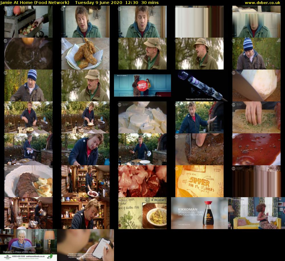 Jamie at Home (Food Network) Tuesday 9 June 2020 12:30 - 13:00
