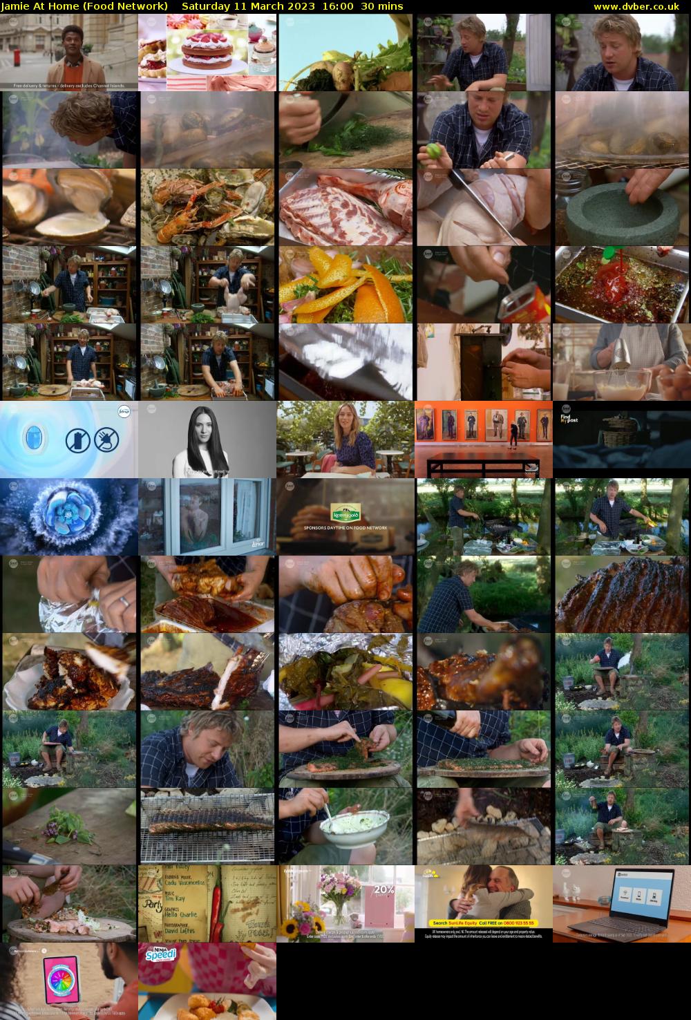Jamie at Home (Food Network) Saturday 11 March 2023 16:00 - 16:30