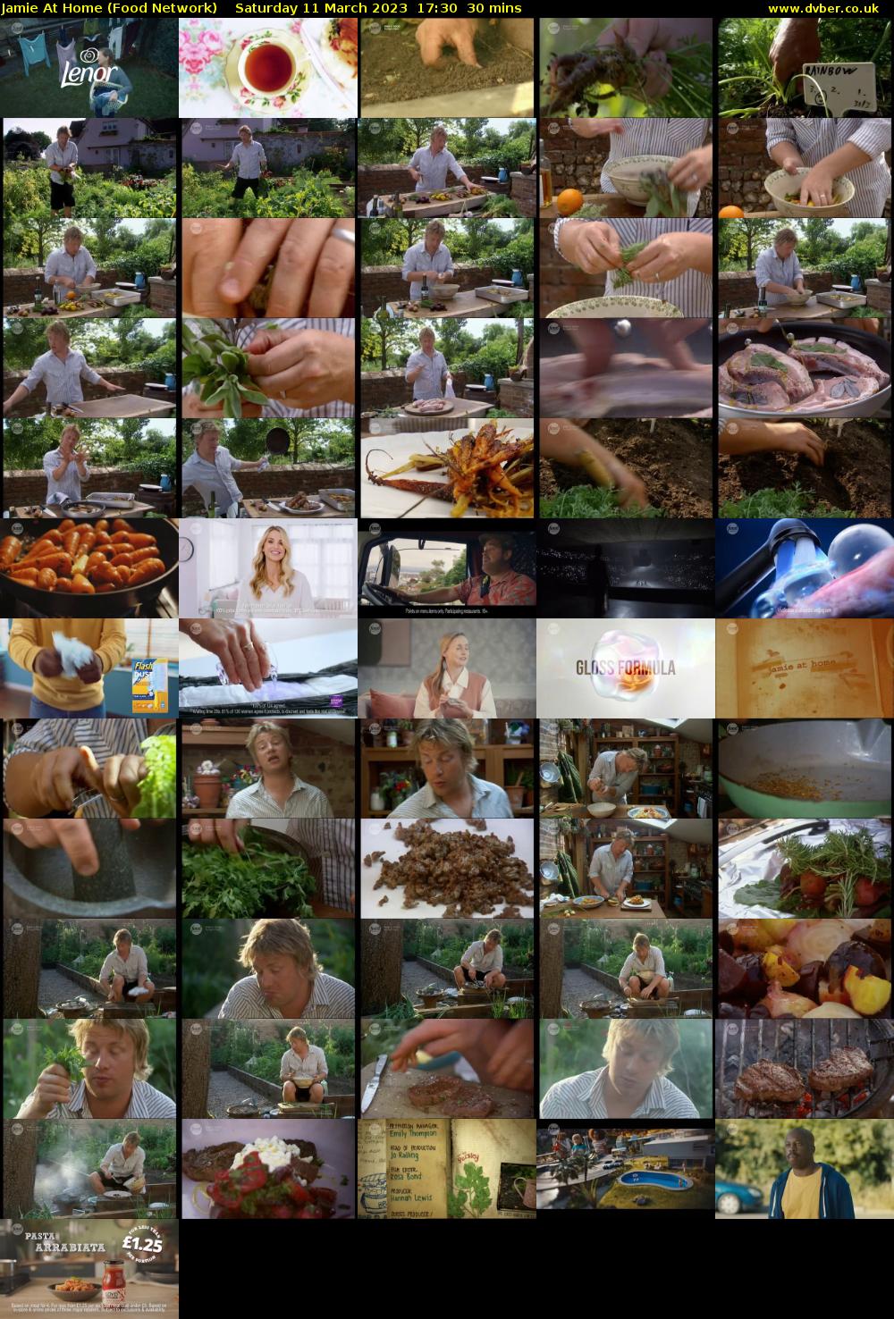 Jamie at Home (Food Network) Saturday 11 March 2023 17:30 - 18:00