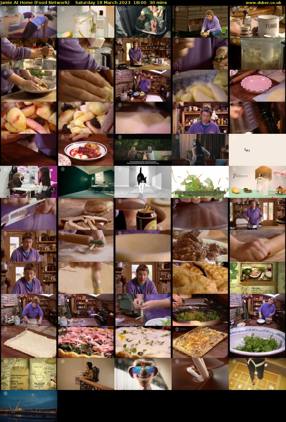 Jamie at Home (Food Network) Saturday 18 March 2023 18:00 - 18:30
