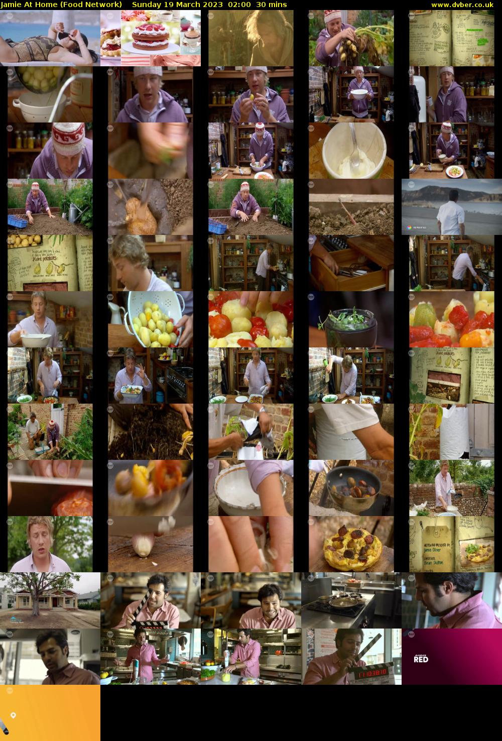 Jamie at Home (Food Network) Sunday 19 March 2023 02:00 - 02:30
