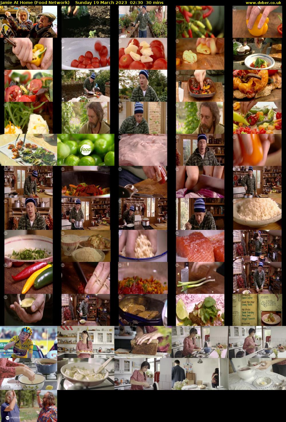 Jamie at Home (Food Network) Sunday 19 March 2023 02:30 - 03:00
