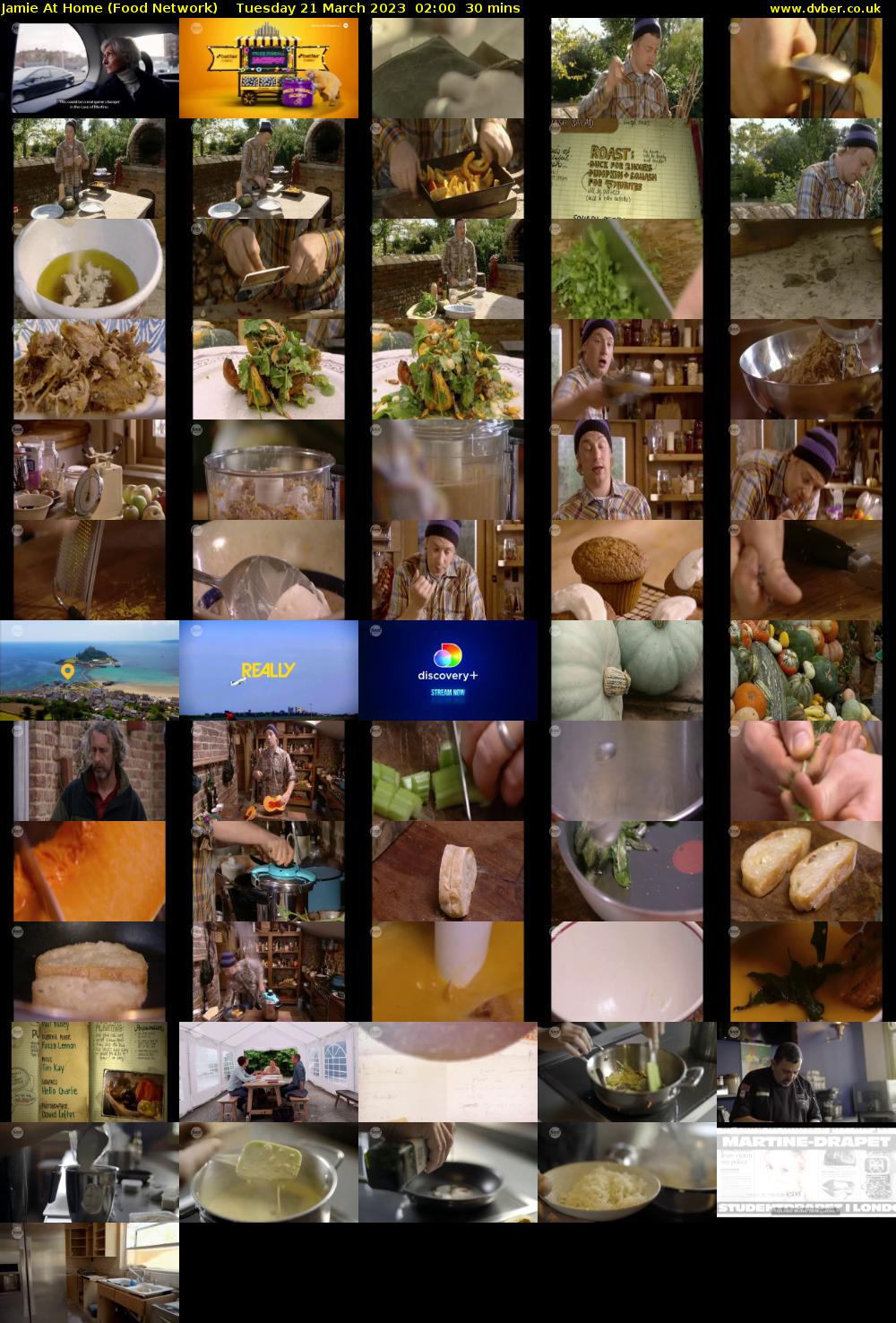 Jamie at Home (Food Network) Tuesday 21 March 2023 02:00 - 02:30