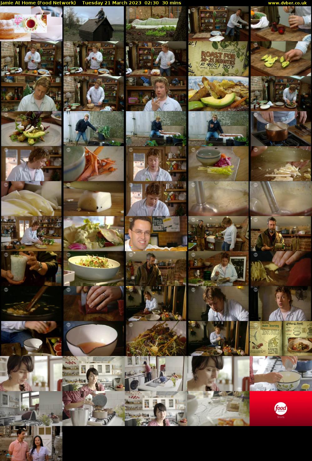 Jamie at Home (Food Network) Tuesday 21 March 2023 02:30 - 03:00
