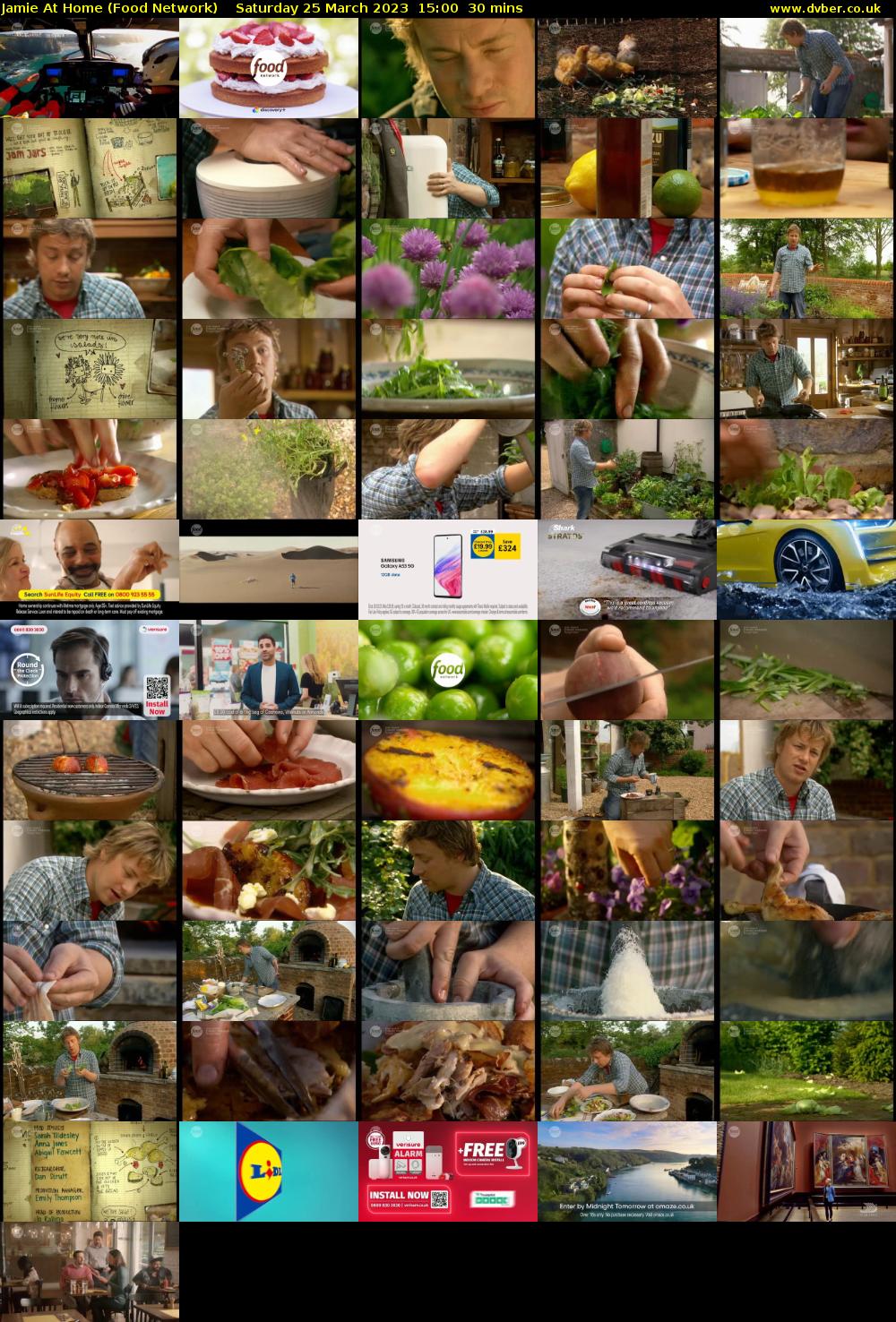 Jamie at Home (Food Network) Saturday 25 March 2023 15:00 - 15:30