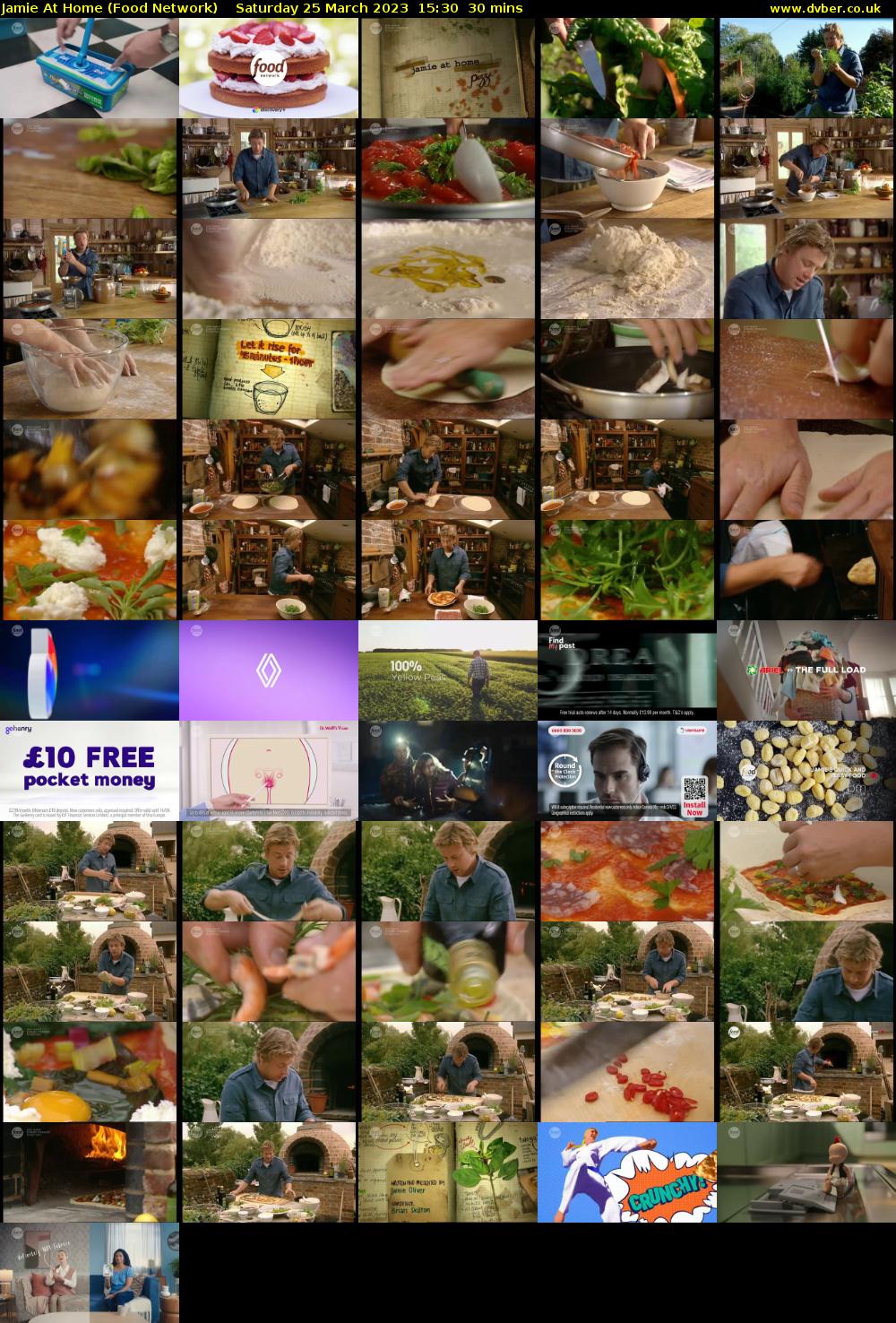 Jamie at Home (Food Network) Saturday 25 March 2023 15:30 - 16:00