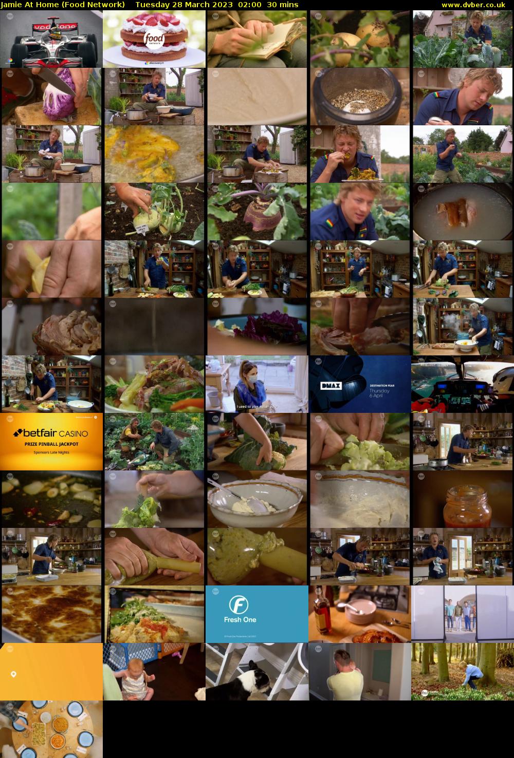 Jamie at Home (Food Network) Tuesday 28 March 2023 02:00 - 02:30