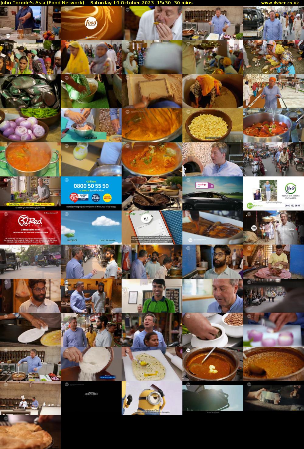 John Torode's Asia (Food Network) Saturday 14 October 2023 15:30 - 16:00