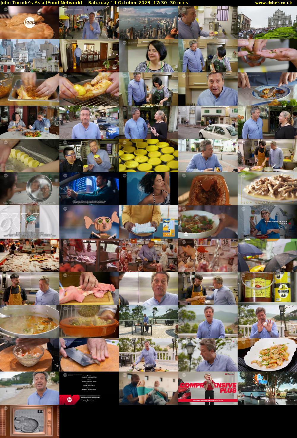John Torode's Asia (Food Network) Saturday 14 October 2023 17:30 - 18:00