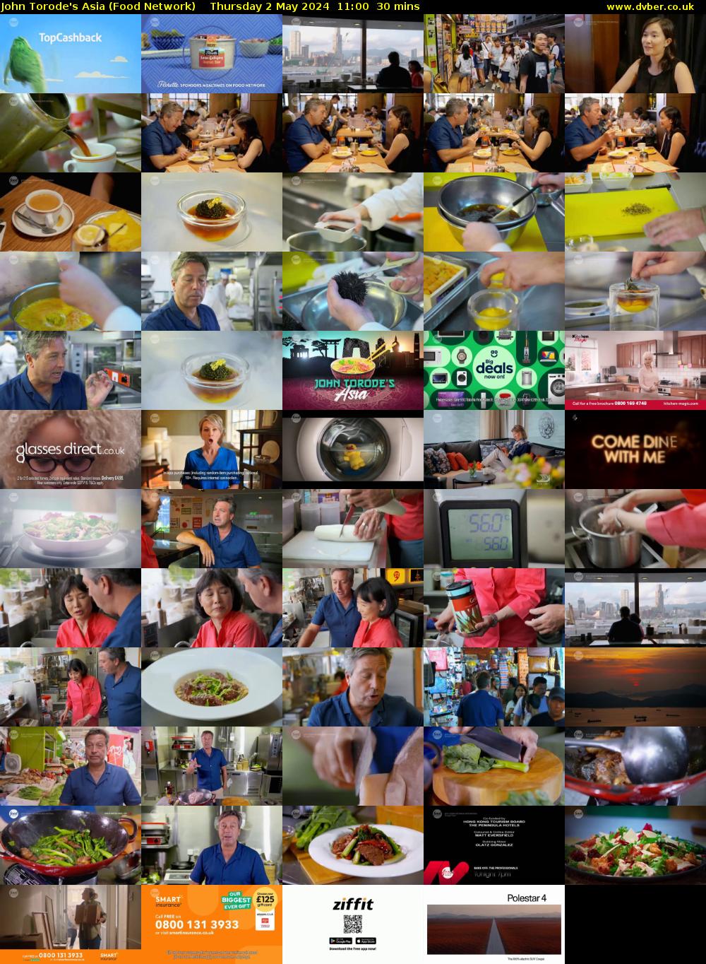 John Torode's Asia (Food Network) Thursday 2 May 2024 11:00 - 11:30
