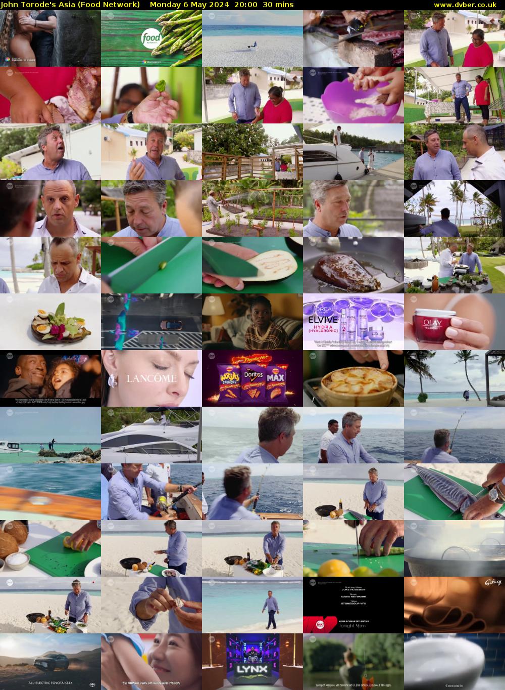 John Torode's Asia (Food Network) Monday 6 May 2024 20:00 - 20:30