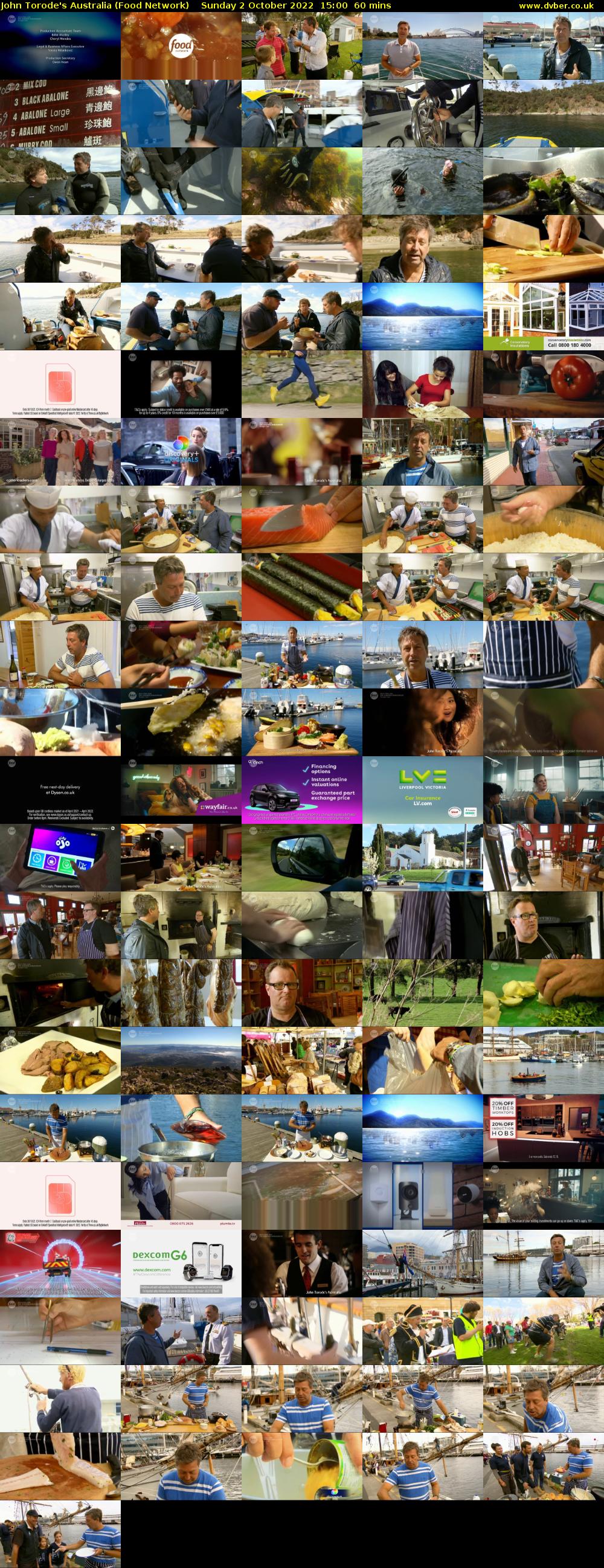 John Torode's Australia (Food Network) Sunday 2 October 2022 15:00 - 16:00
