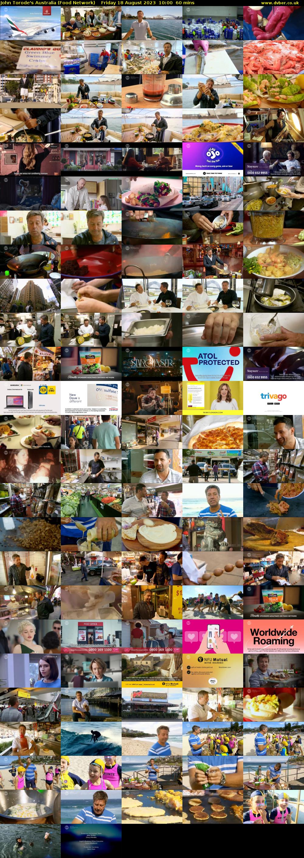 John Torode's Australia (Food Network) Friday 18 August 2023 10:00 - 11:00