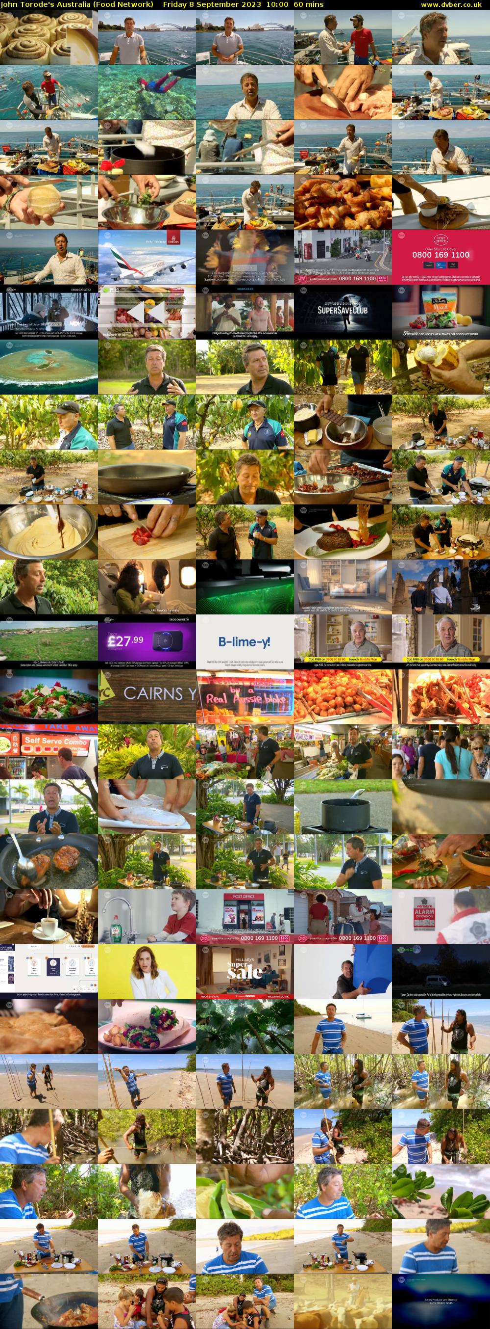 John Torode's Australia (Food Network) Friday 8 September 2023 10:00 - 11:00