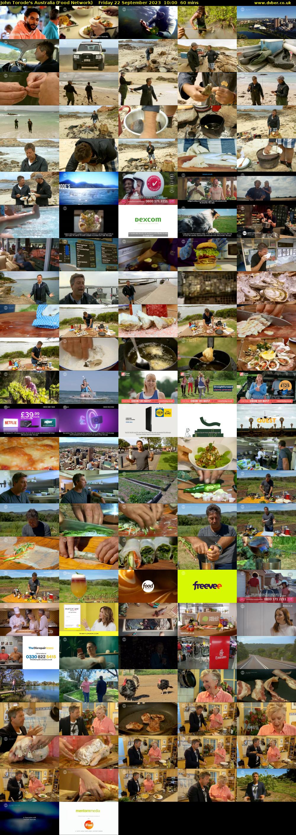 John Torode's Australia (Food Network) Friday 22 September 2023 10:00 - 11:00