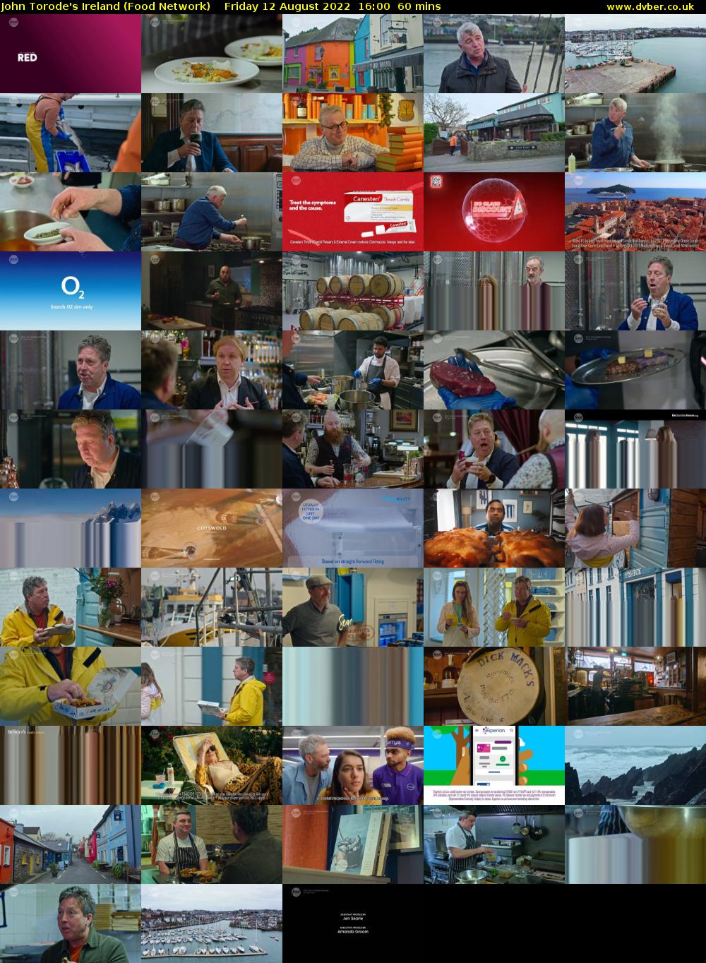 John Torode's Ireland (Food Network) Friday 12 August 2022 16:00 - 17:00