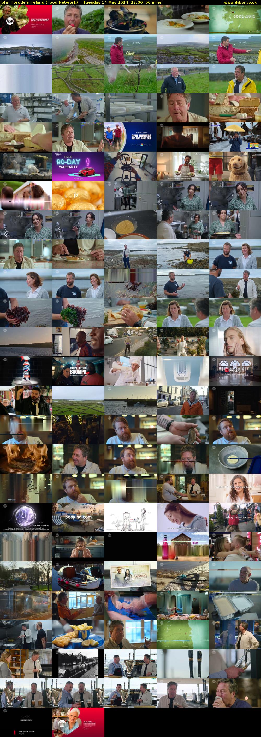 John Torode's Ireland (Food Network) Tuesday 14 May 2024 22:00 - 23:00