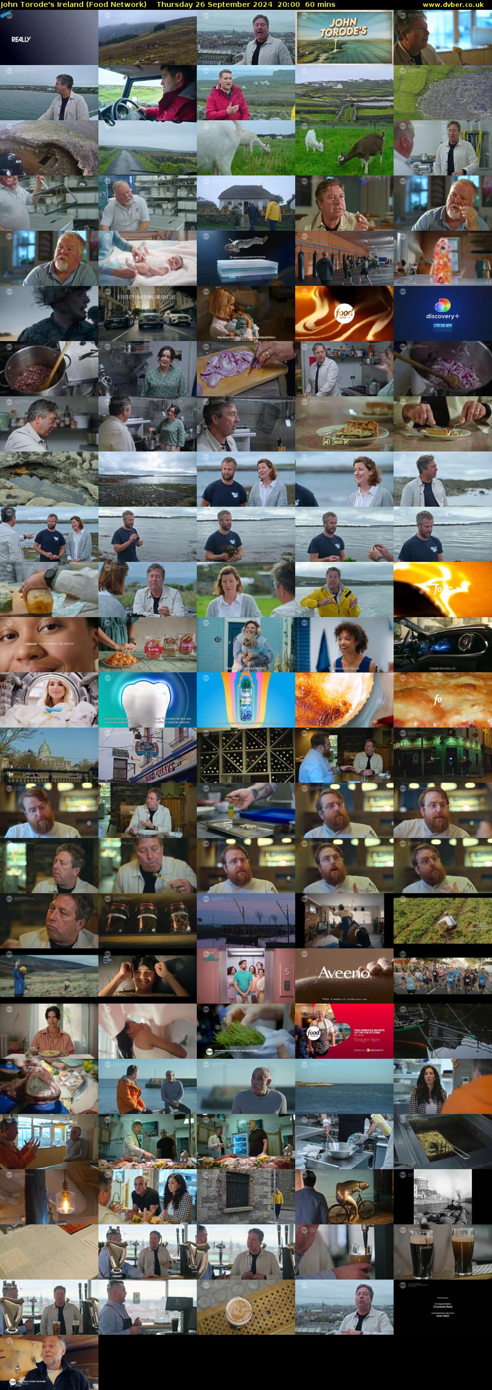 John Torode's Ireland (Food Network) Thursday 26 September 2024 20:00 - 21:00