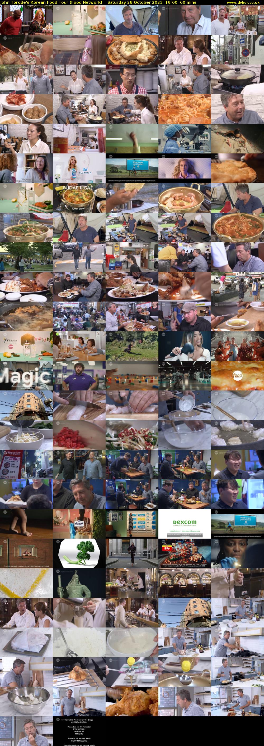 John Torode's Korean Food Tour (Food Network) Saturday 28 October 2023 19:00 - 20:00