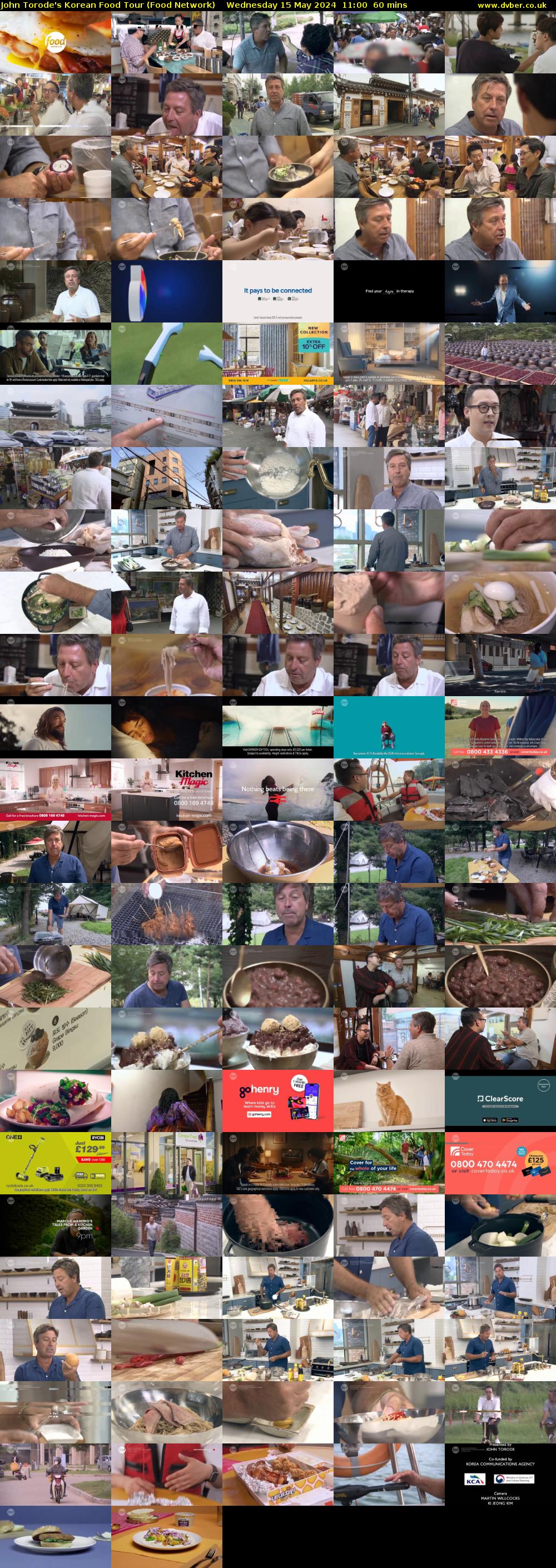 John Torode's Korean Food Tour (Food Network) Wednesday 15 May 2024 11:00 - 12:00