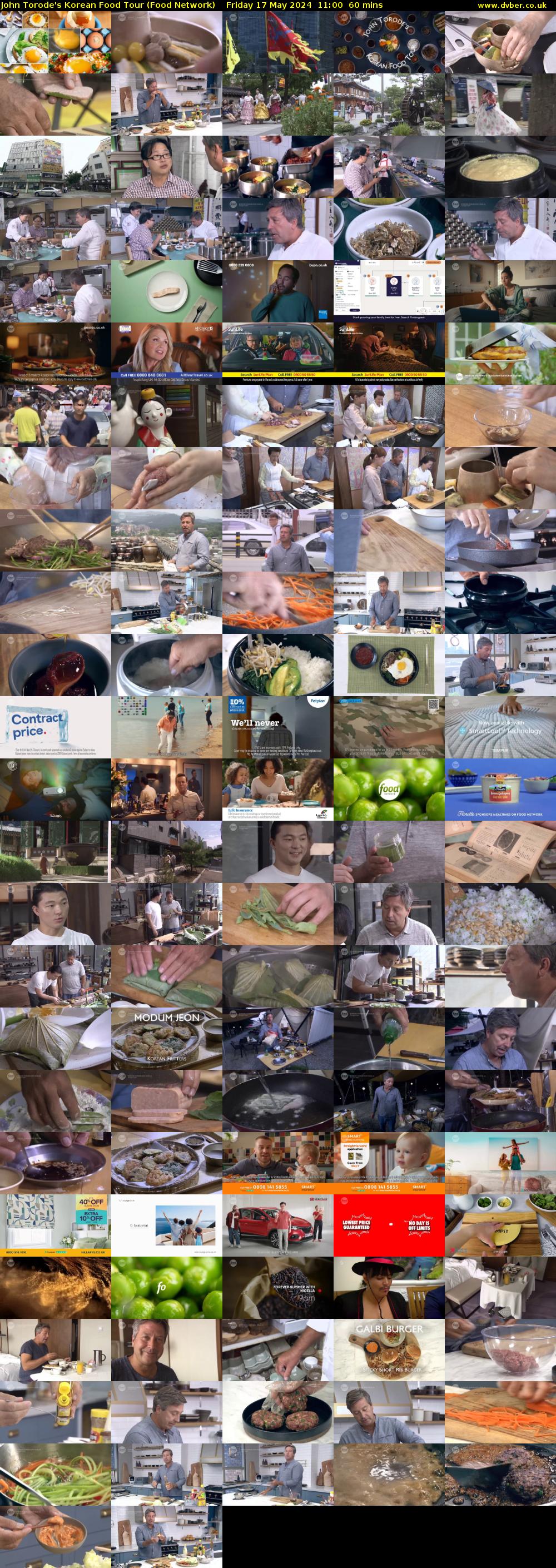 John Torode's Korean Food Tour (Food Network) Friday 17 May 2024 11:00 - 12:00
