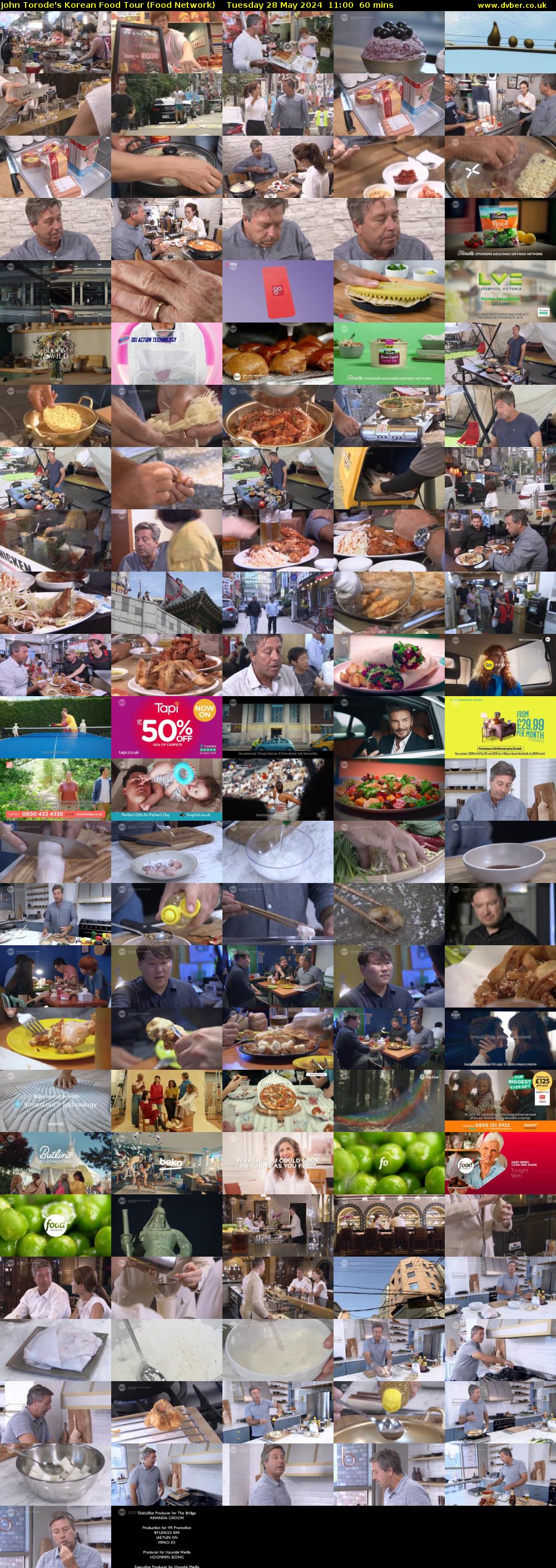 John Torode's Korean Food Tour (Food Network) Tuesday 28 May 2024 11:00 - 12:00
