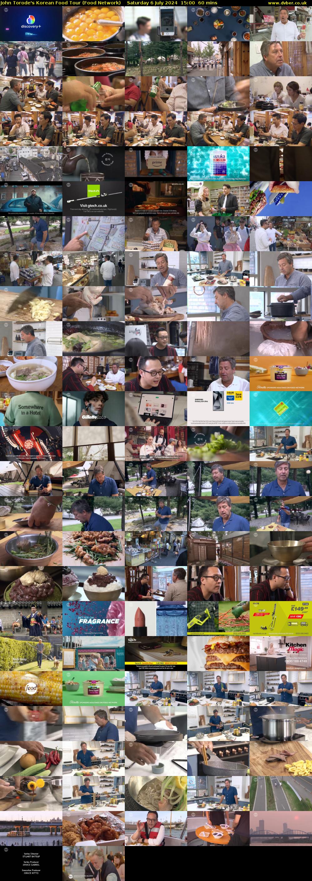 John Torode's Korean Food Tour (Food Network) Saturday 6 July 2024 15:00 - 16:00