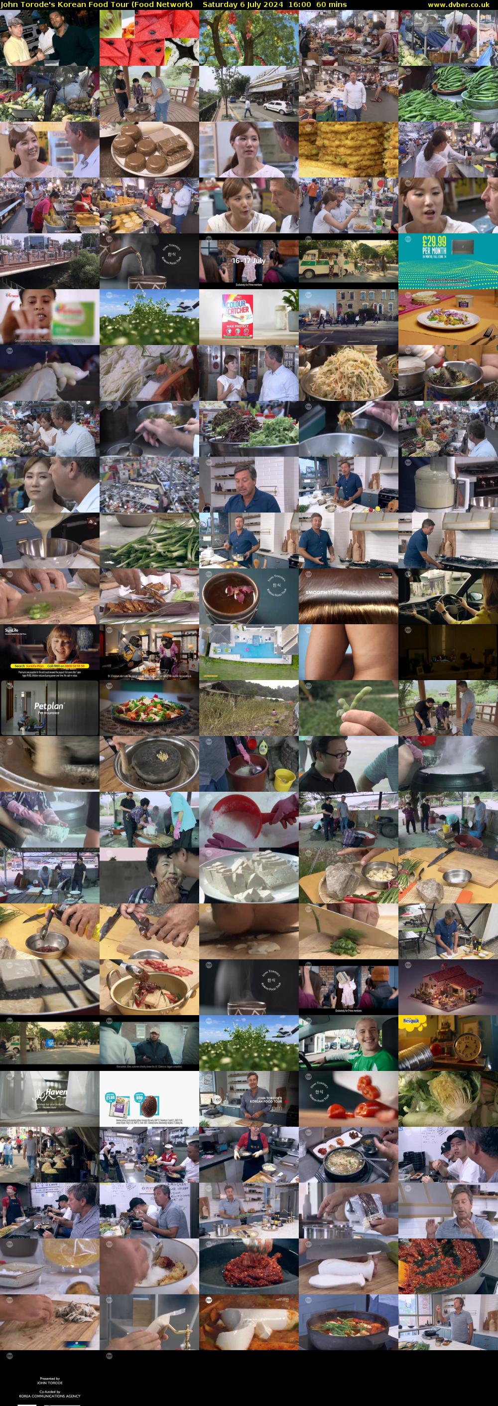 John Torode's Korean Food Tour (Food Network) Saturday 6 July 2024 16:00 - 17:00