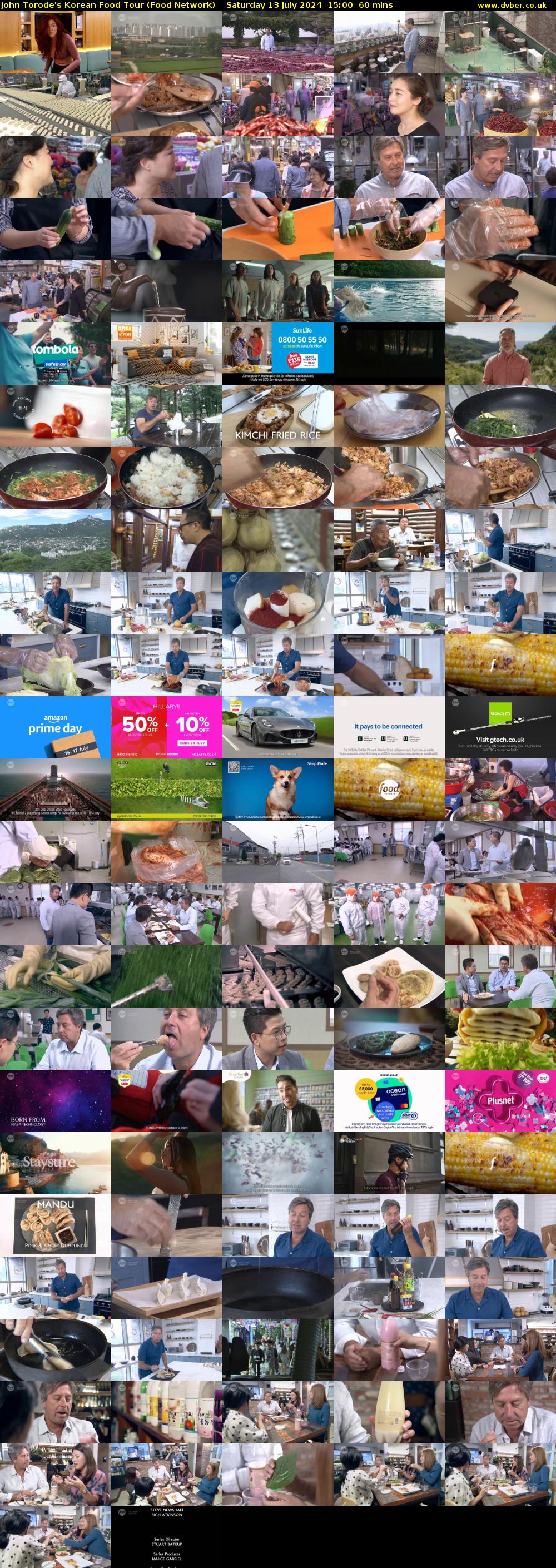 John Torode's Korean Food Tour (Food Network) Saturday 13 July 2024 15:00 - 16:00